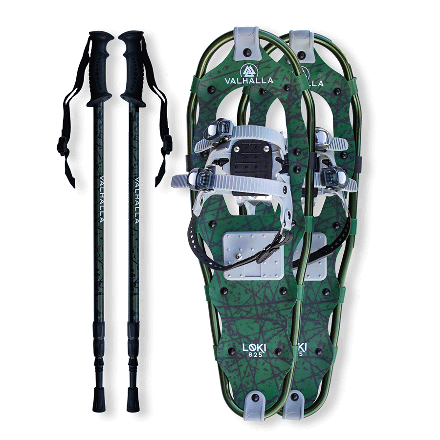 Valhalla Loki Snowshoes Kit with Cordura Travel Bag - 25